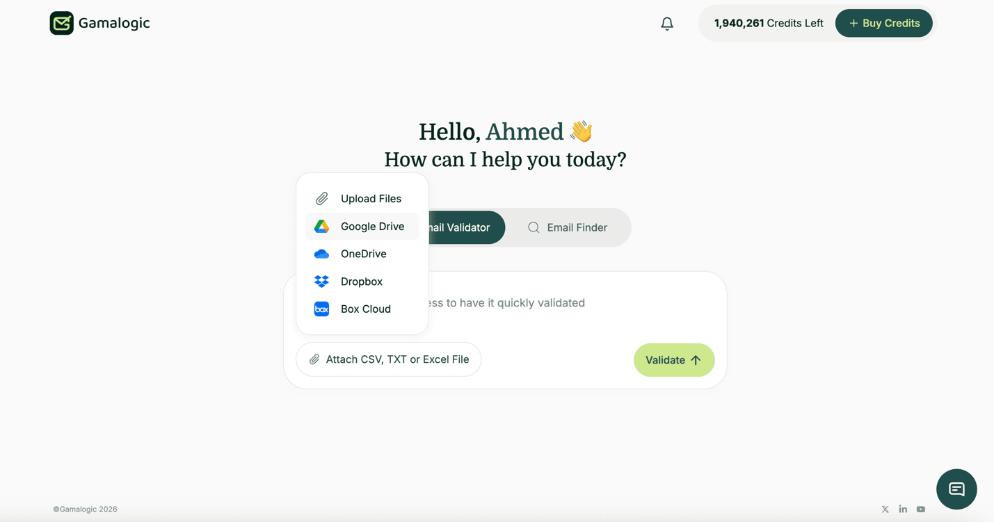 Select Google Drive Cloud