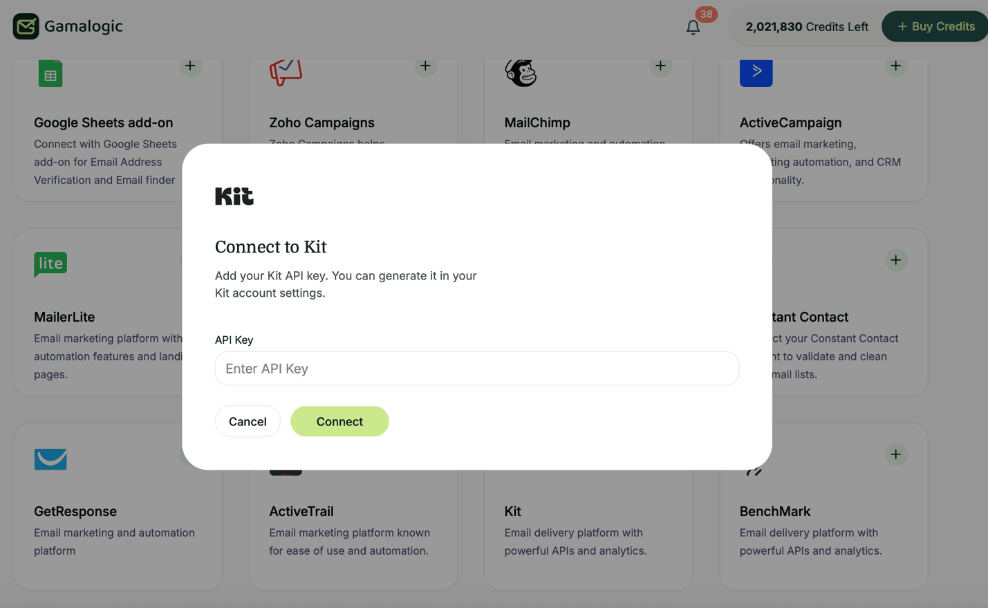 Kit API Key