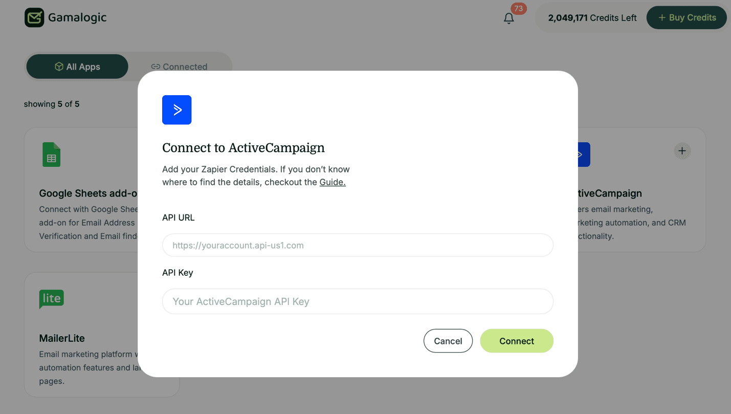 ActiveCampaign Auth