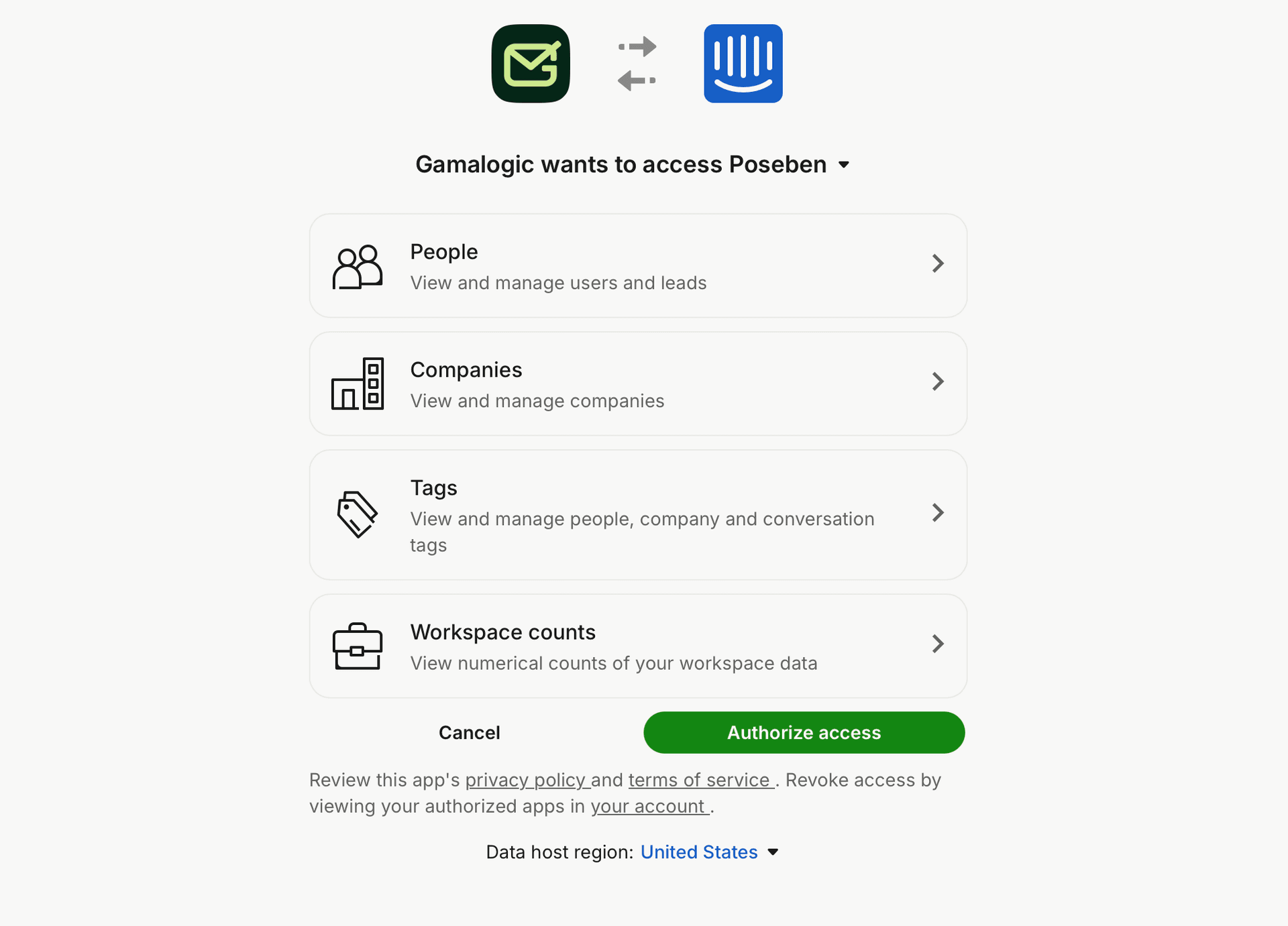 Intercom OAuth