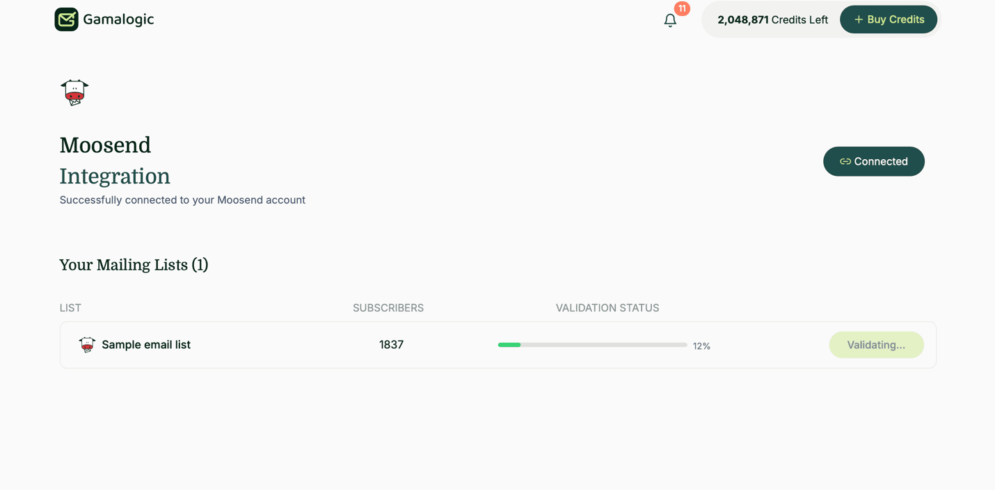 Moosend Subscribers