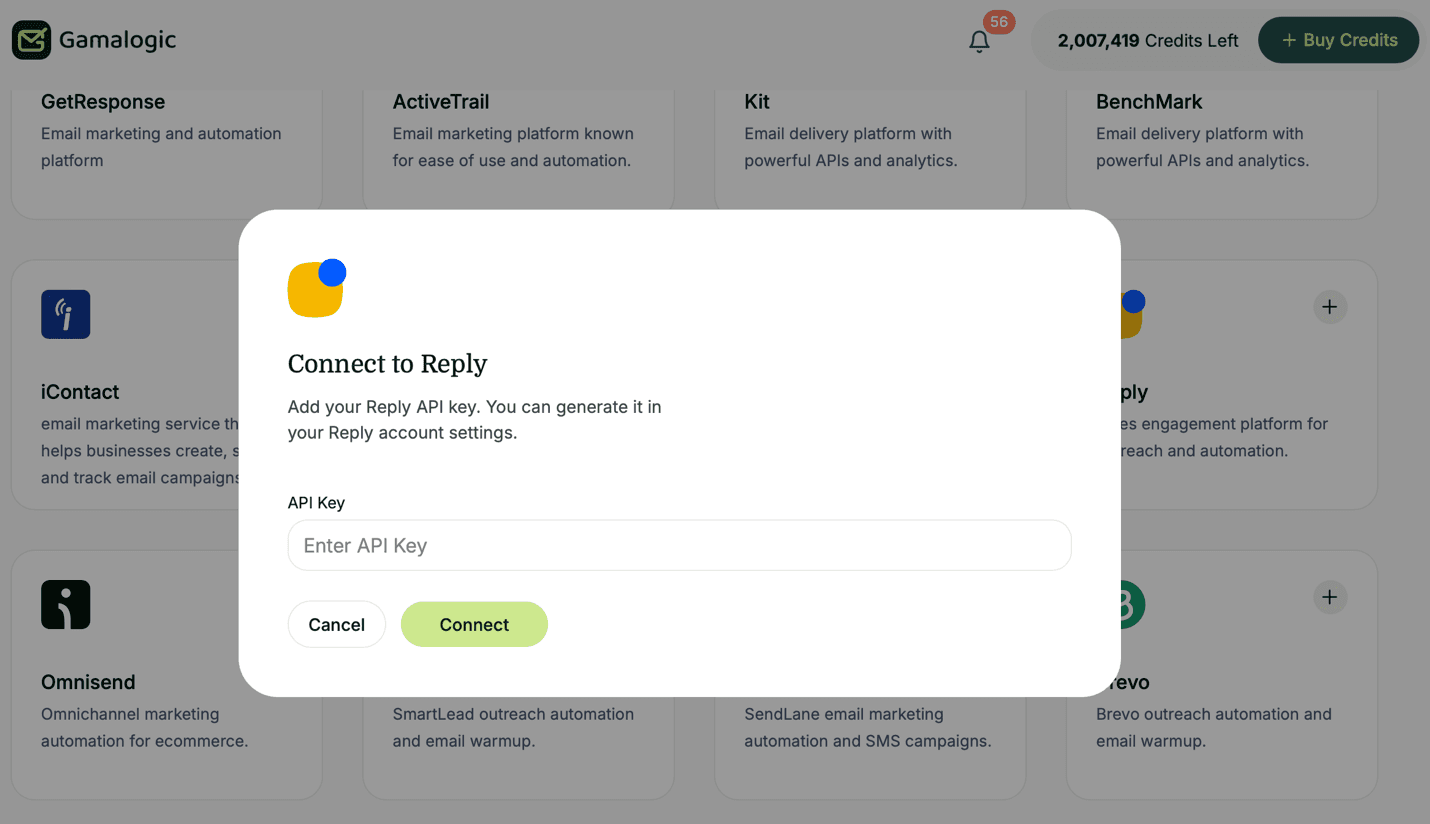 Reply.io API Key